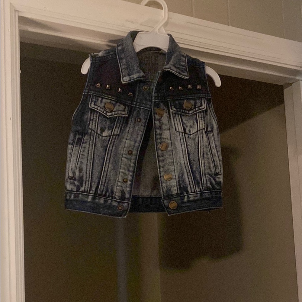 Stylish Kids Denim Vest